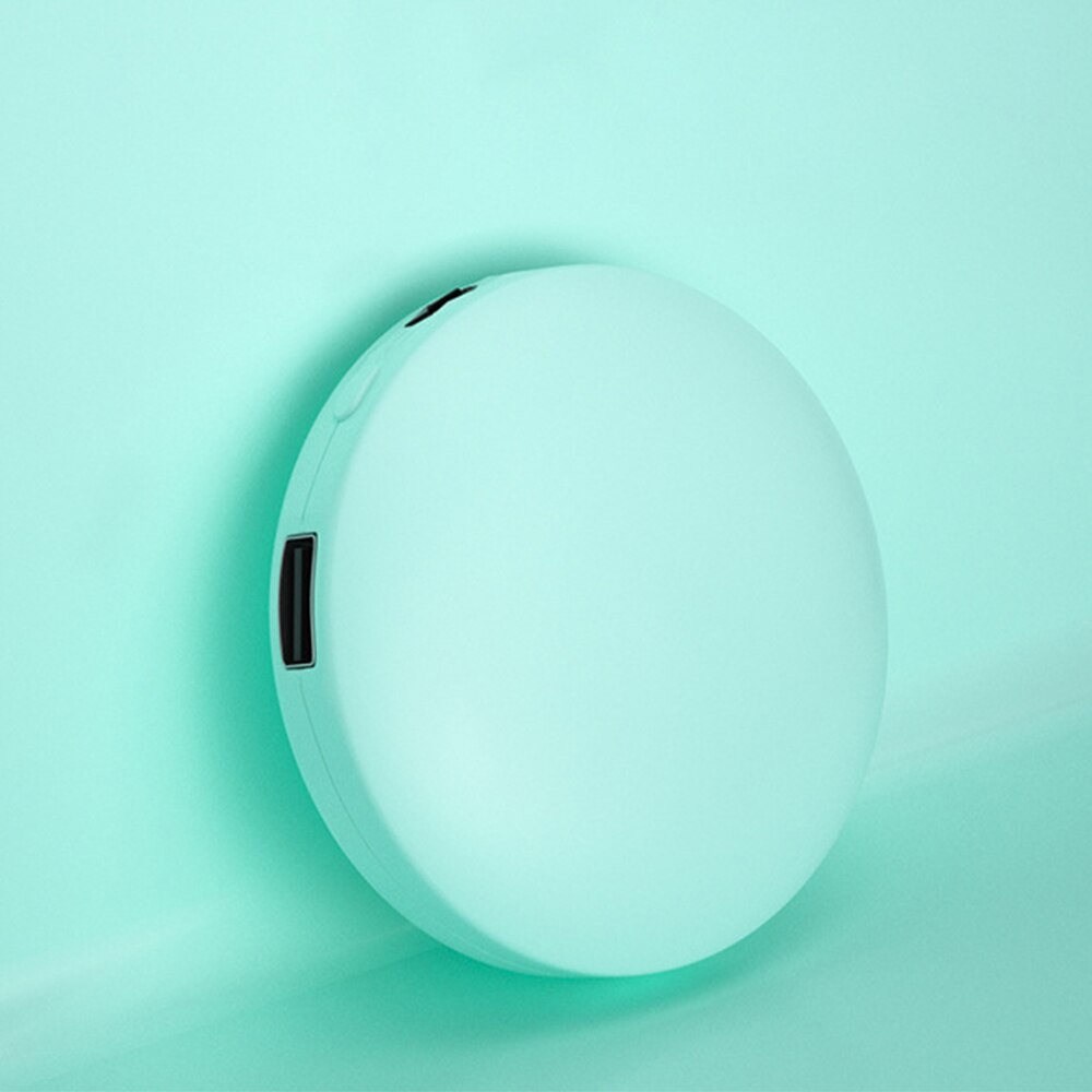 Round 2 In 1 Portable USB Rechargeable Electric Hand Warmers 3000MAh Power Bank Double-Sided Heater Hand Warmer: G255406A