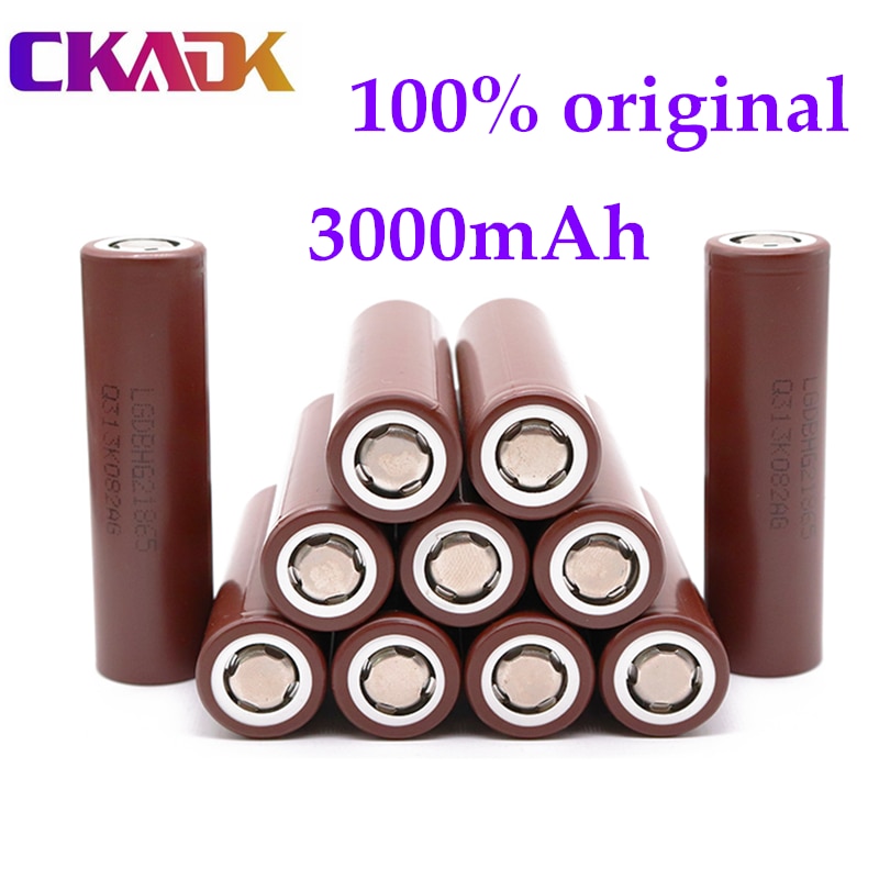 100% Original LG HG2 18650 3000mAh batterie 3,6 V hoch Energie entladung 18650 batterie Ladung 30A hoch Energie batterie
