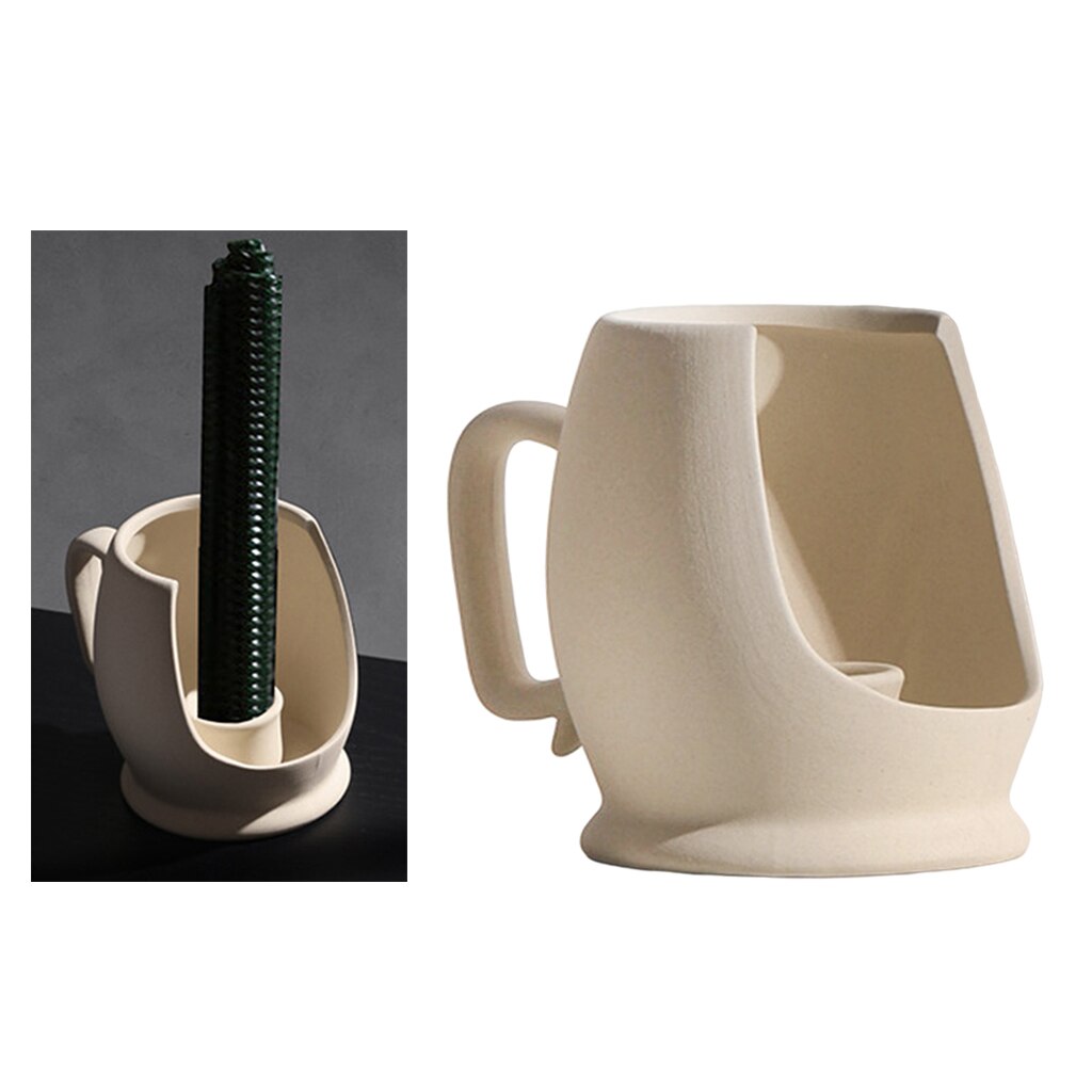 Nordic Style Ceramic Vase Decorative Flower Vase Art for Home Decorations Crafts Housewarming: B