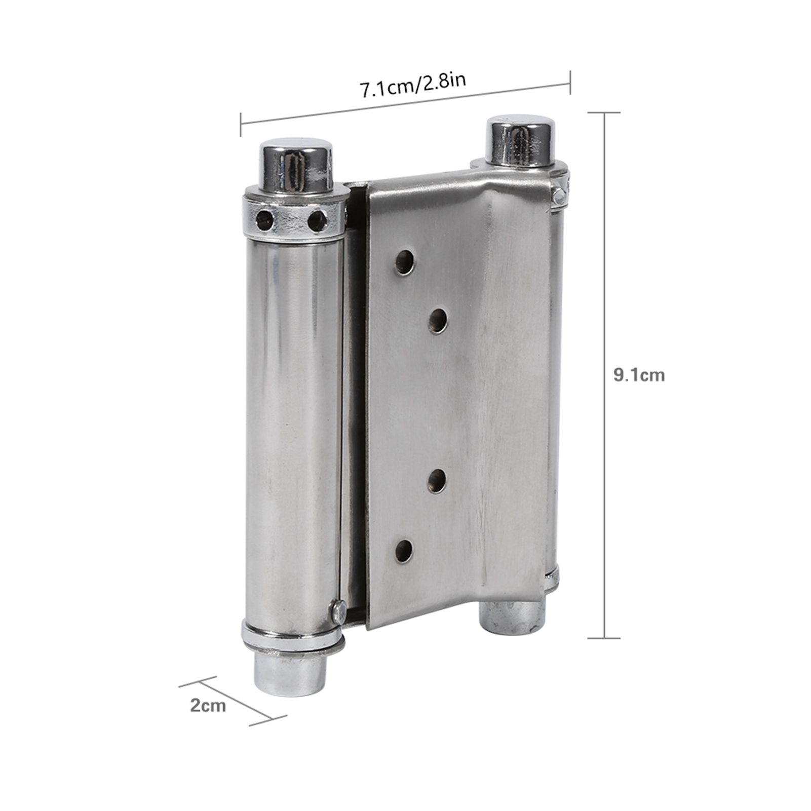 2Pcs 3'' Inch Double Action Spring Hinge Saloon Ca... – Vicedeal