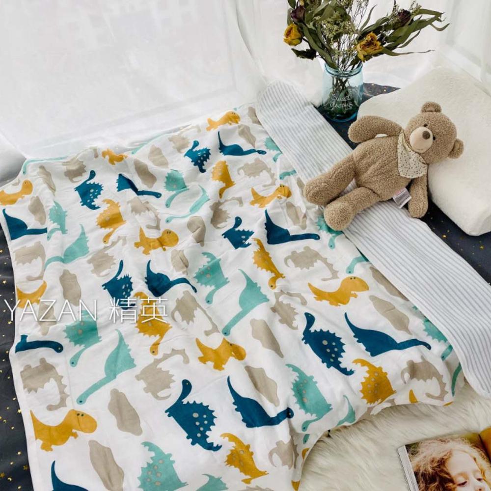 Ya Zan 105*110 6 schichten Blick Sommer Decke baumwolle Baby decke Super dicken Super Sanft schlaf decke schlafen Decke