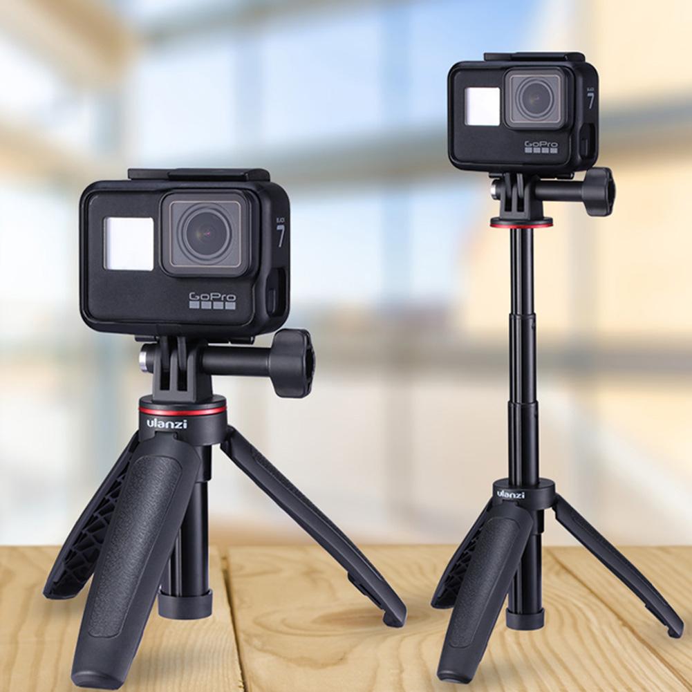 Minihåndtag stativ til gopro hero 8 7 6 5 4 action cam digitalkamera dslr desktop forlænger selfie stick tilbehør