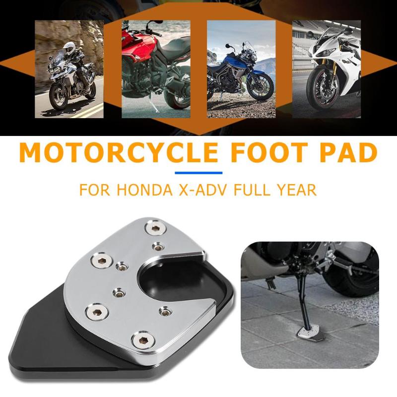 Motorfiets Voet Kickstand Extension Pad Side Stand Base voor X-ADV Titanium