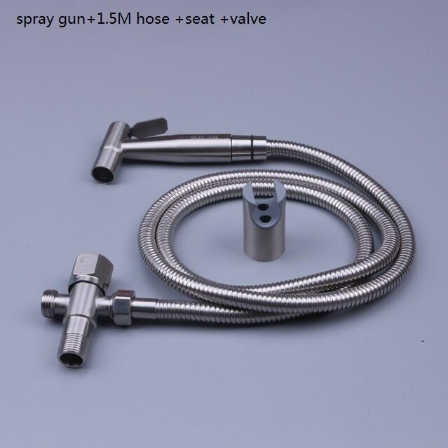 304 roestvrijstalen bidet toilet handdouche hygiënische douche wc douche bidet sproeier pistool handdouche toilet bidet: B