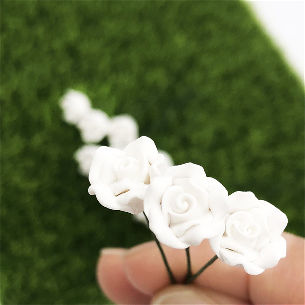 Best Selling Producten 10Pcs Dollhouse Mini Plant Bloem Miniatuur Woonkamer Kids Pretend Play Toy Ondersteuning