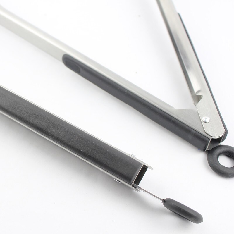 2pc 18'' Stainless Steel Locking Tong Large Barbecue Tongs w/ Soft-Grip Handles Kitchen Tong Outdoor BBQ Tongs