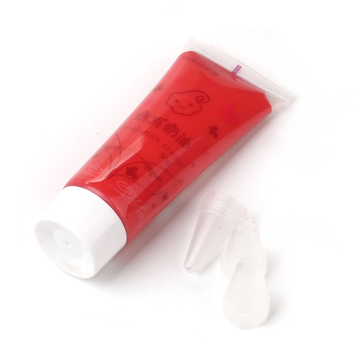 (inklusive flydende )(50ml)  gennemsigtige plastskal guld krystal epoxy special creme lim ca. 11.3 x 4.6cm-1 pc