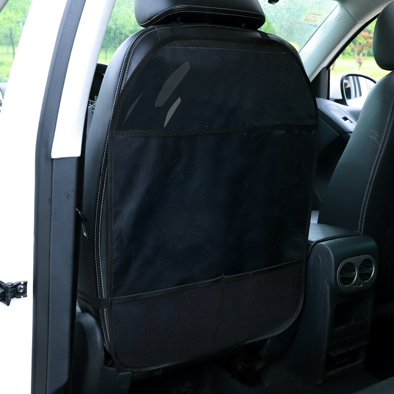 Funda protectora para asiento trasero de coche de dibujos animados, alfombrillas protectoras para asiento de coche de bebé, cojín antipatadas con bolsa de almacenamiento: A6