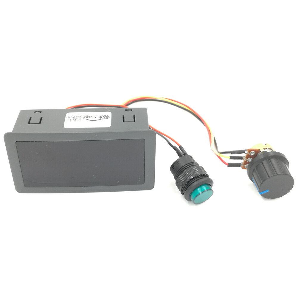 YIXINYOU CCM5D Digital PWM DC Motor Regulator 6V12V24V Stepless Speed Switch Controller With Display Shell