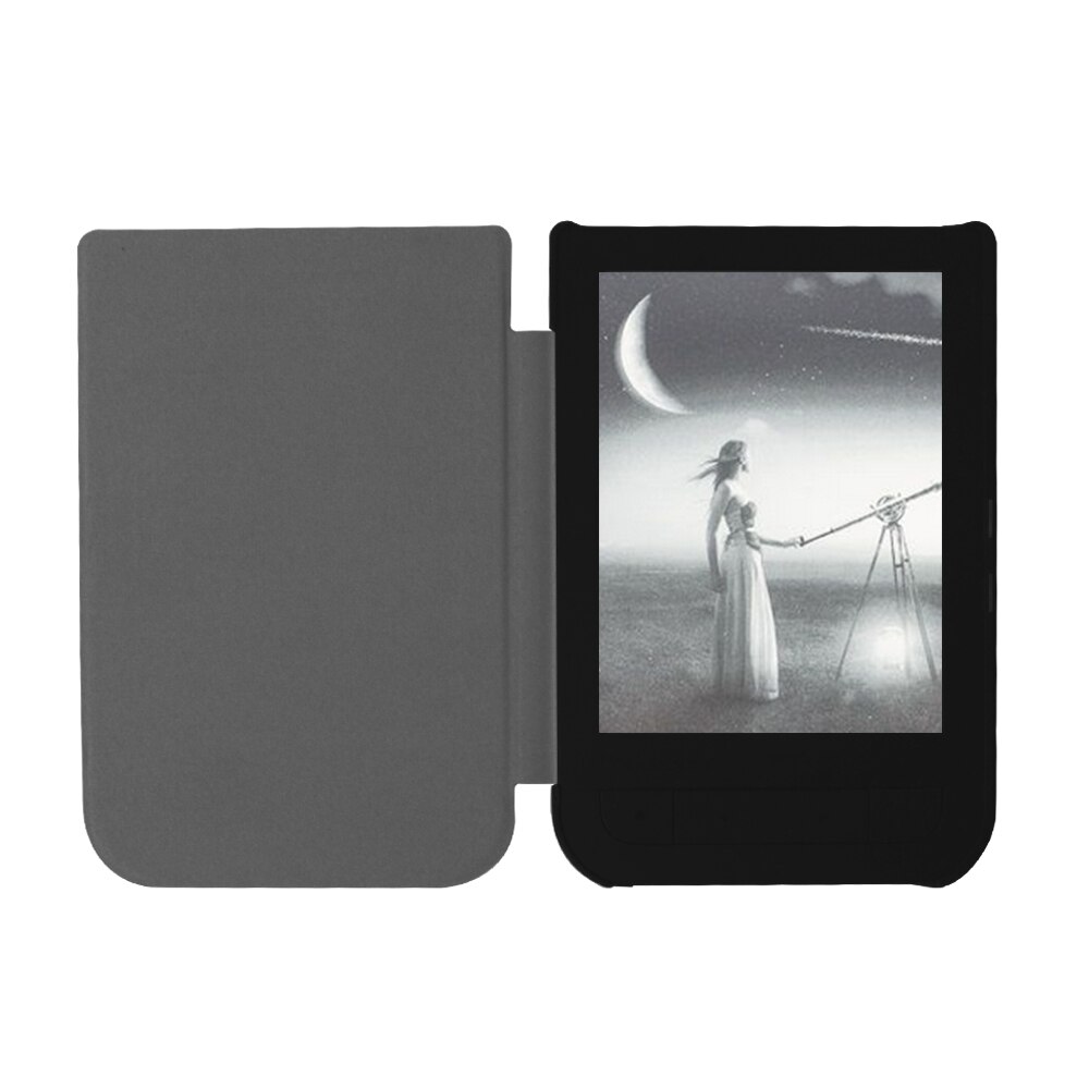 Smukła obudowa do Pocketbook 631 Plus, inteligentne etui ze skóry PU do Pocketbook dotykowy HD 631, magnetyczny Funda do Pocketbook dotykowy HD 2