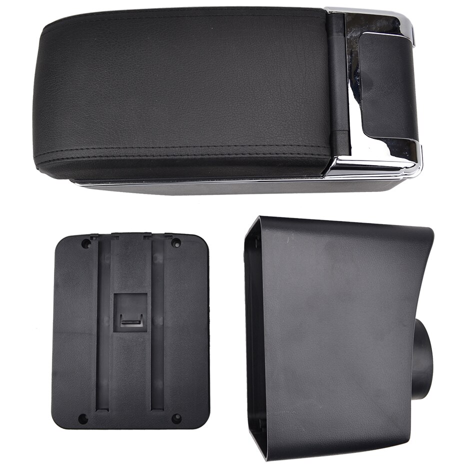 Voor Volkswagen Polo Mk5 6R Vento Dual Layer Armsteun Armsteun Center Middenconsole Opbergdoos Lade