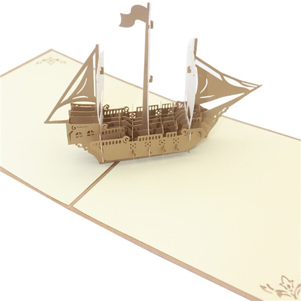 Wedding Invitation Card 3D Chinese Dragon Birthday Greeting Cards Pop Up Paper Crafts Postcard 1