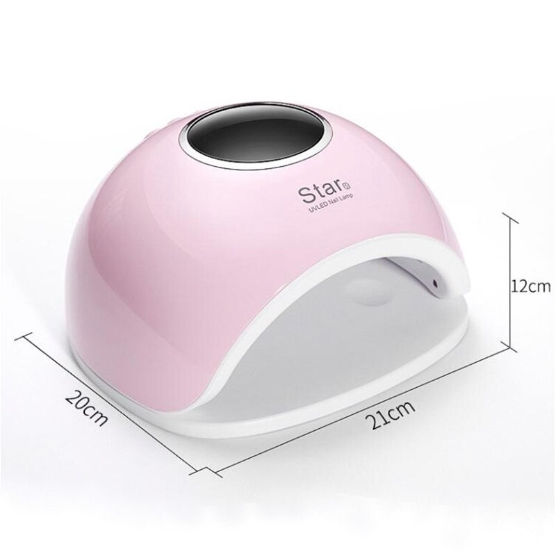 Stern 5 UV Nagel Lampe hoch Energie Nagellack Trockner UV Gel Polieren Heilung Licht LED Nagel Kunst Lampe
