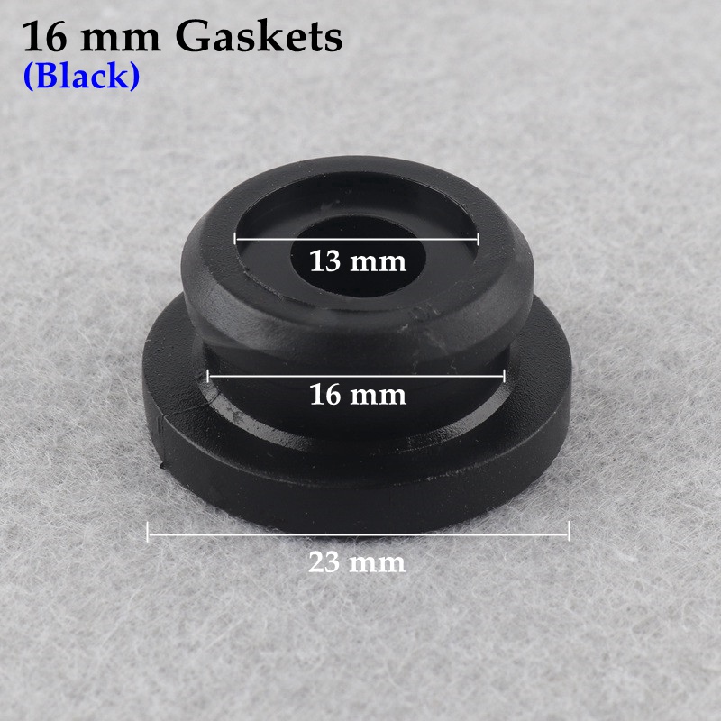 2 stücke 16mm Tropf Irrigaton Schlauch Anschlüsse Tropf Schlauch Armaturen Schloss Mutter Rohr Gelenke Micro Bewässerung System Garten Wasser stecker: 16mm Washer
