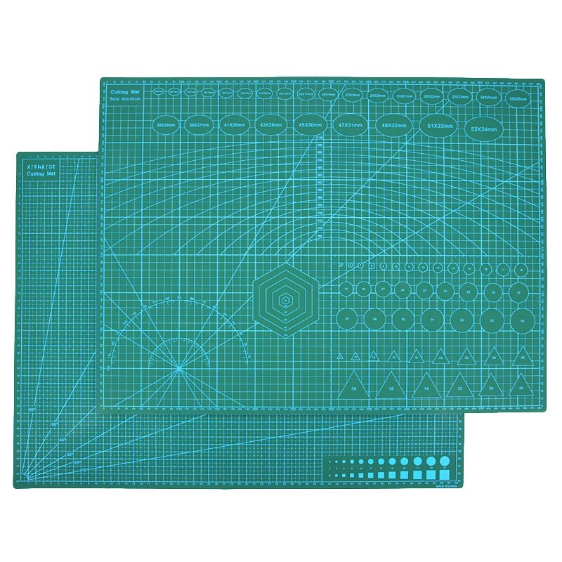 ! A2 Pvc Double Printed Self Healing Cutting Mat Craft Quilting Scrapbooking Board 60 x 45Cm Patchwork Fabric Paper Cra