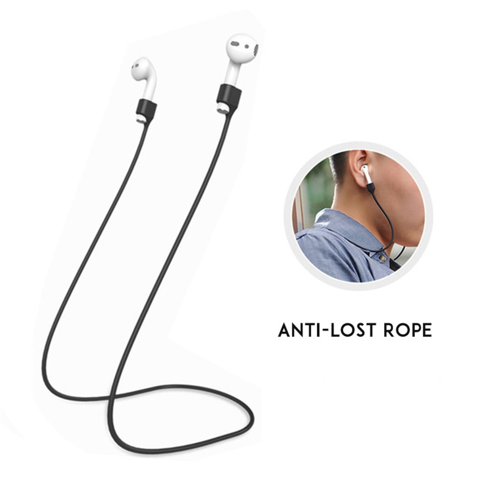 6 In-1 Case Lanyard Karabijnhaak Beschermhoes Voor Airpods 2 3 Hoofdtelefoon Siliconen Cover Voor Air Pods 2 3 Pro Case Accessoires Doos