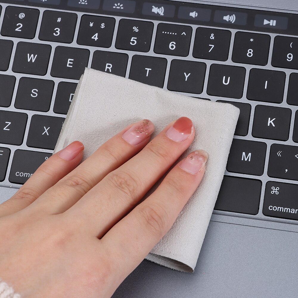 16*16cm Mikrofaser Polieren Tuch Für iphone fallen Bildschirm fegen Tuch Für MacBook Luft Profi Mac Mini Profi Anzeige Reinigung Liefert