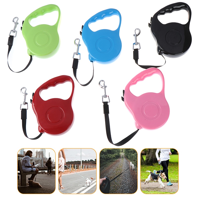 Dog Leash Automatic Retractable Walking Lead Pet Extending Traction Rope 5 color