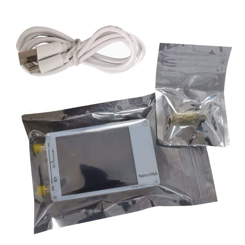 Upgraded Portable NanoVNA 50KHz-900MHz Digital Vector Net-work Analyzer Shortwave MF HF VHF UHF Antenna Device