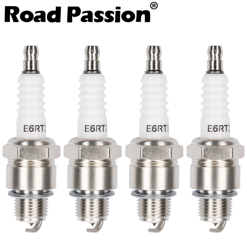 Automobile Motorcycle Ignition Spark Plug For E6RTI E6RTC BR6HIX BR7HIX BR8HIX BR9HIX BR10HIX BPR6HIX BPR7HIX BPR8HIX BR4HS: 4pcs Iridium