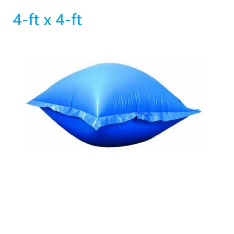 Almohada de aire para piscina, cojín inflable a prueba de frío, cuadrado, redondo, Rectangular, flotante, de invierno