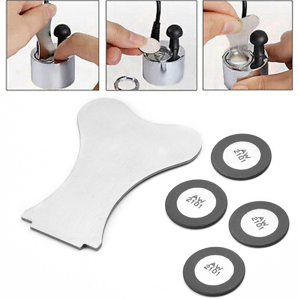 4Pcs Keramische Verneveling Vel Glazen Schijf Transducer Schijven Voor Dimplex Opti-Myst Elektrische Fire Heater 20Mm Ultrasone luchtbevochtiger