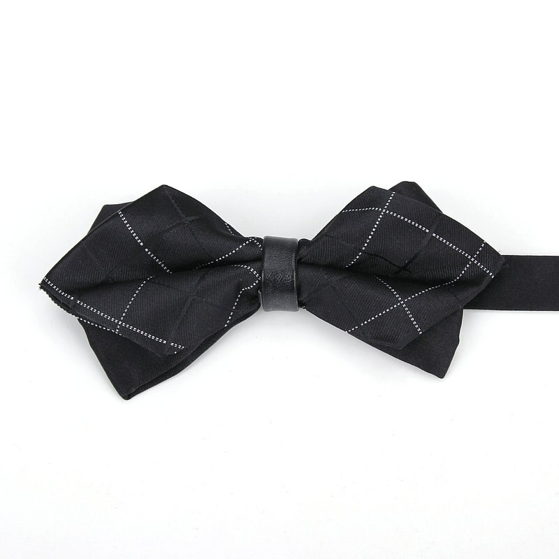 Corbatas de mariposa para hombre, pajarita de para , boda, niños y niñas, a cuadros, lazo rojo y negro, accesorios al por mayor