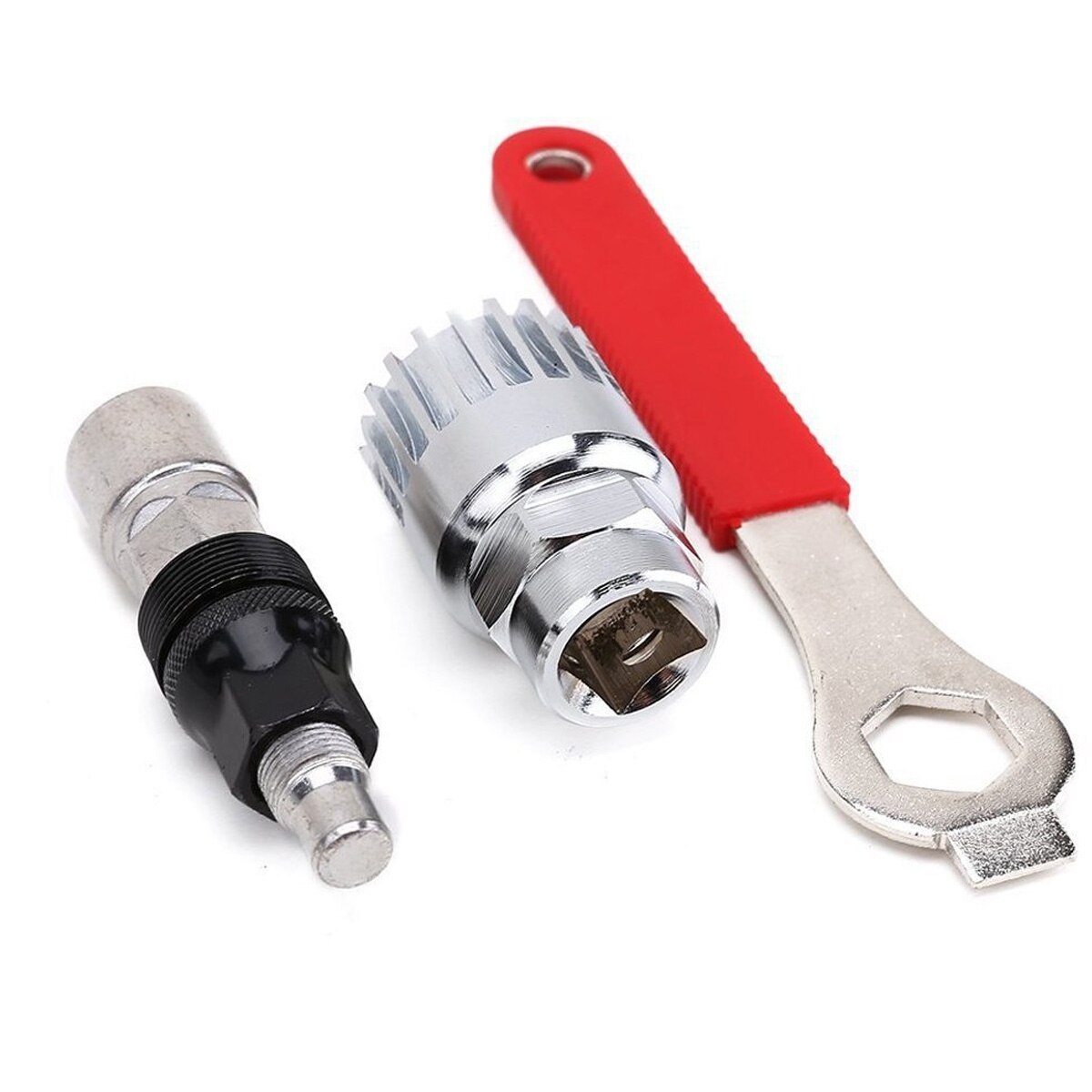 Bike Crank Puller Removal Tool Bicycle Repair Extractor Bottom Bracket Remover Cycling Crankset Pedal Remover Accessaries