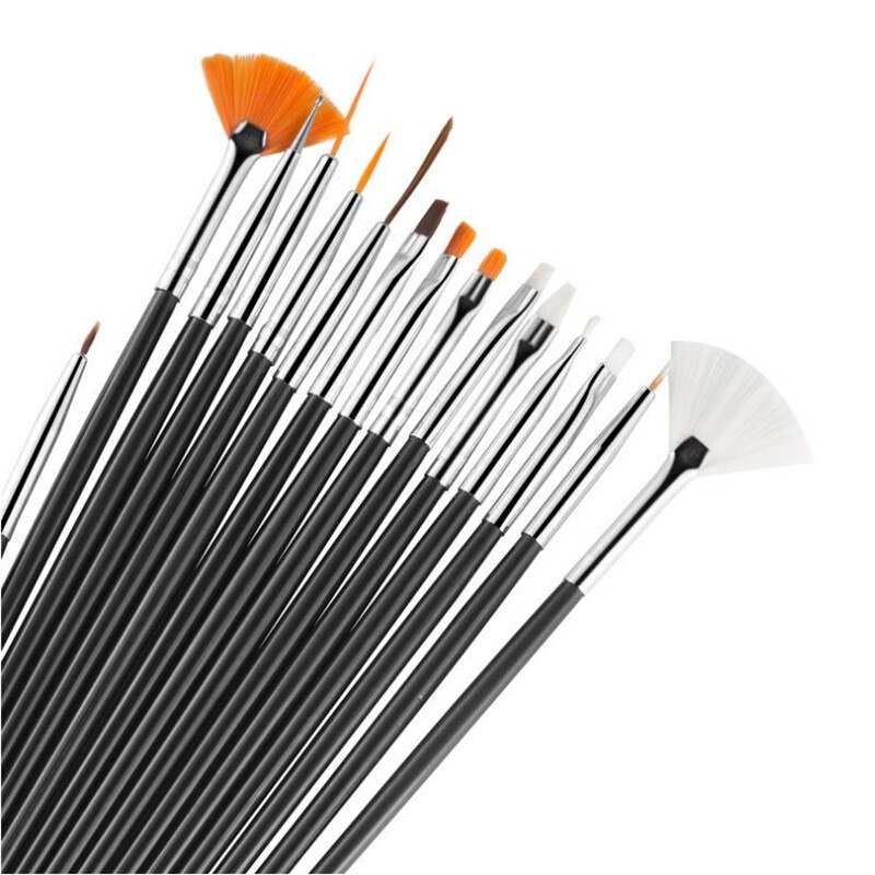 Taart Decoreren Gereedschappen Bakken Accessoires Multifunctionele Icing Pastry Borstels Fondant Cake Schilderen Borstel Nail Art Borstel Pen: Black