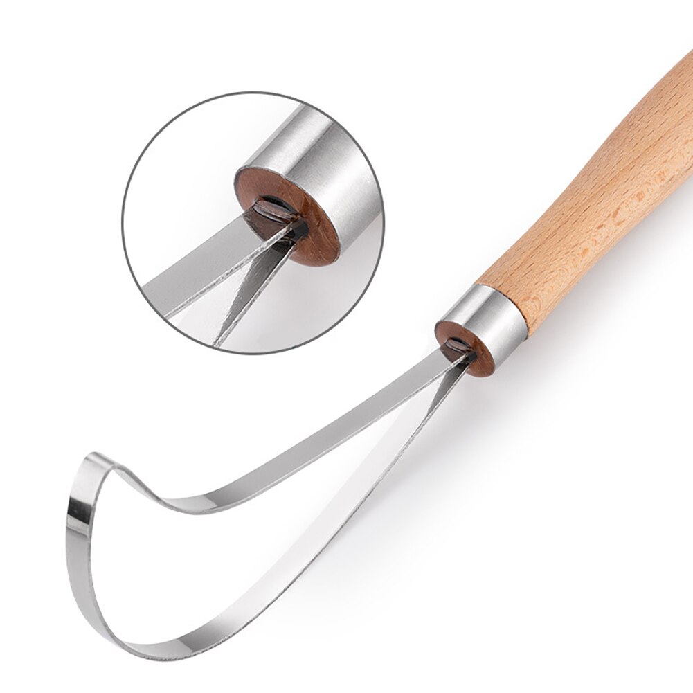 Kitchen Stainless Steel Coconut Shaving Cutter Digging Coconut Tool Household Meat Removal Coconut Tool Coconut Meat Removal