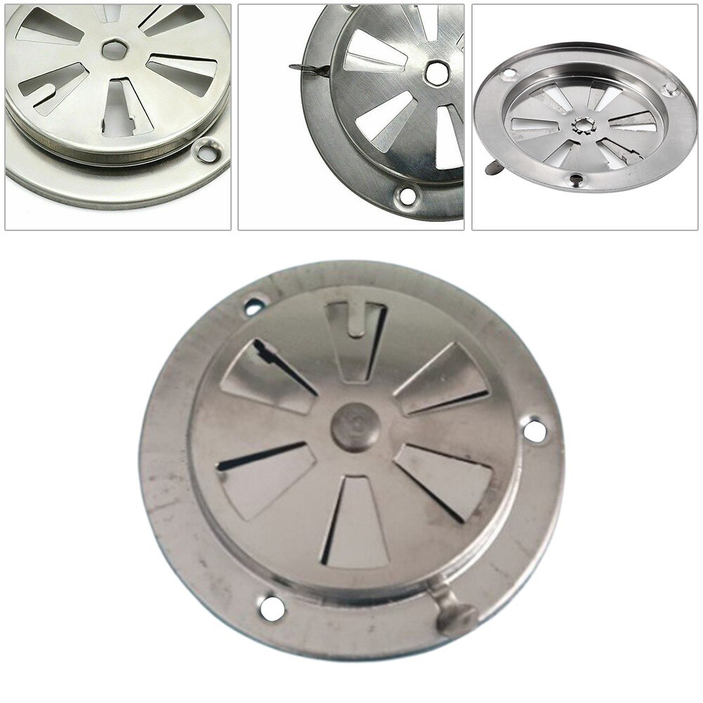 Vent Damper Air Vent Kitchen Roaster Stainless Steel Test Chamber Vent Stove