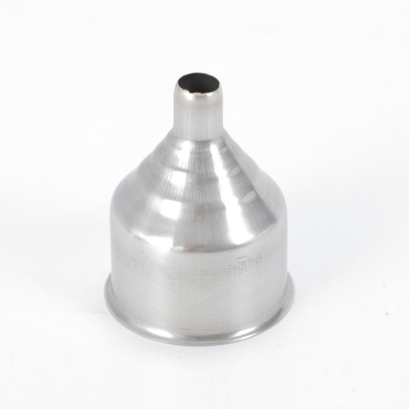 2 Inch Stainless Steel Funnel For Filling Vials Universal Silver Welding Long Mouth Universal Funnel For Filling Vials Hip Flask: A