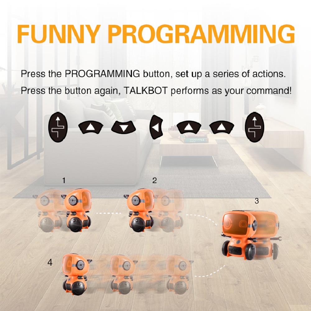 Intelligent RC Robot Talkbot Early Education Machine Touch Walking Dancing Said Slippery Talkie Remote Control Robot Toy