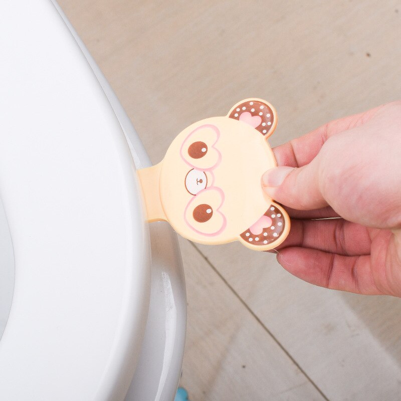 Maniglia Vaso da notte Sporca Le Mani Wc Ascensore di Vibrazione telecamera Copertura del pentola ti gai Maniglia non Del Fumetto Vasino Copertura creatore