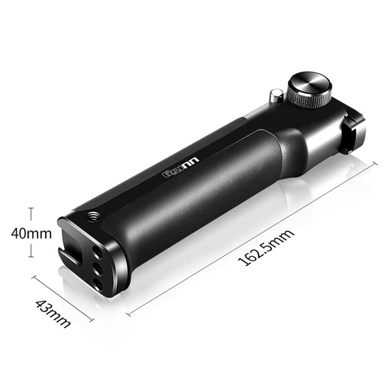 Uurig  dh14 stabilisatorhandtag för zhiyun weebill-s förlänga kallskonfäste för bildskärm video fill light mic gimbal accessorie
