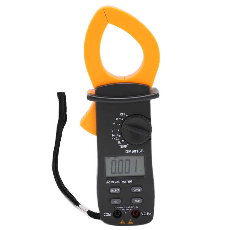 Clamp Meter Multimeter Auto Range with Test Lead for Circuit Testing for Electrical Maintenance for Electrician