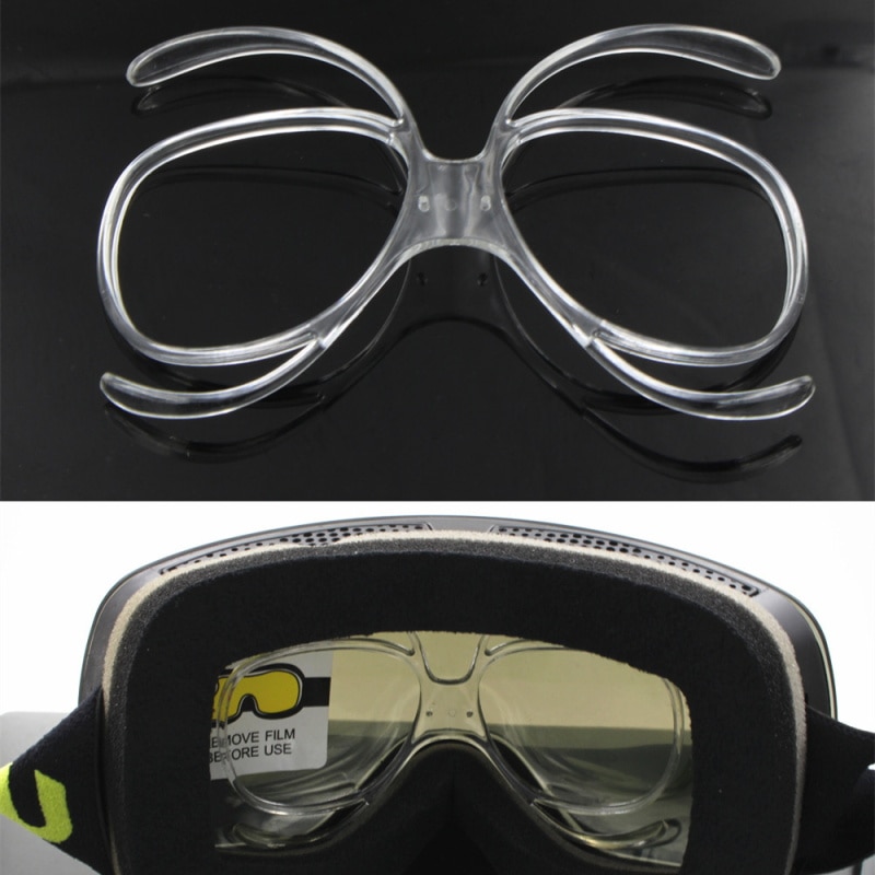 Skiløb briller indre ramme  tr90 skibriller rx indsæt fleksible recept snowboard briller nærsynethed ramme til skisport: Default Title