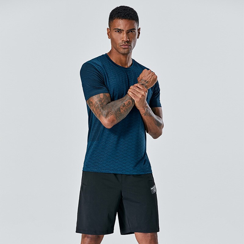 T-shirt de compression élastique à manches – Grandado