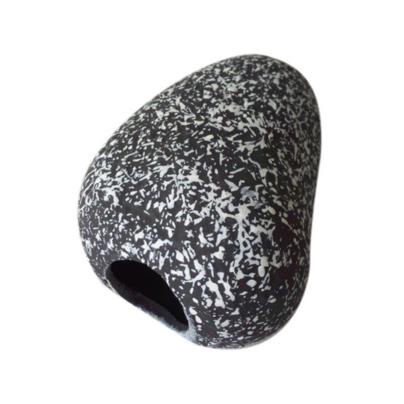 Decoración de acuario de 24x13cm, barco roto con forma de barco, tanque de peces hundido separado, decoración de naufragio hundida para el hogar: 9.5x7.5x5cm