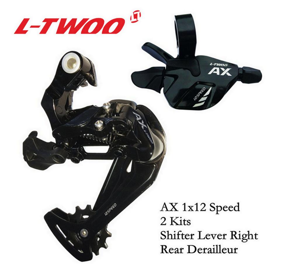 LTWOO Groupset LTWOO AX12 1x12 Speed Groupset shifter + schaltwerk 2 kits für MTB mountainbike kassette 46T 50T 52T: AX 1x12 2 Kits