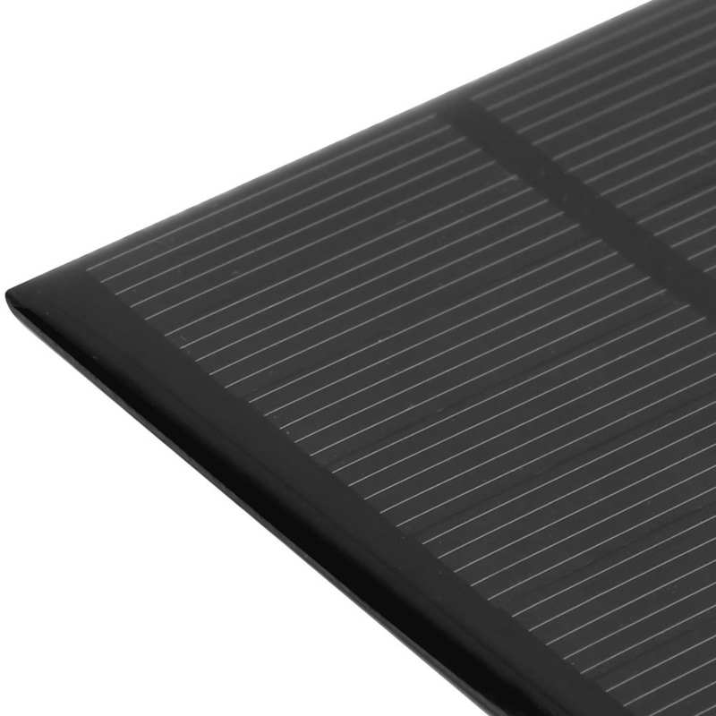 Battery Tester Testing Equipment Small Solar Battery Panel Polysilicon Epoxy Battery Module with 30cm Cable DC 4V 160mA