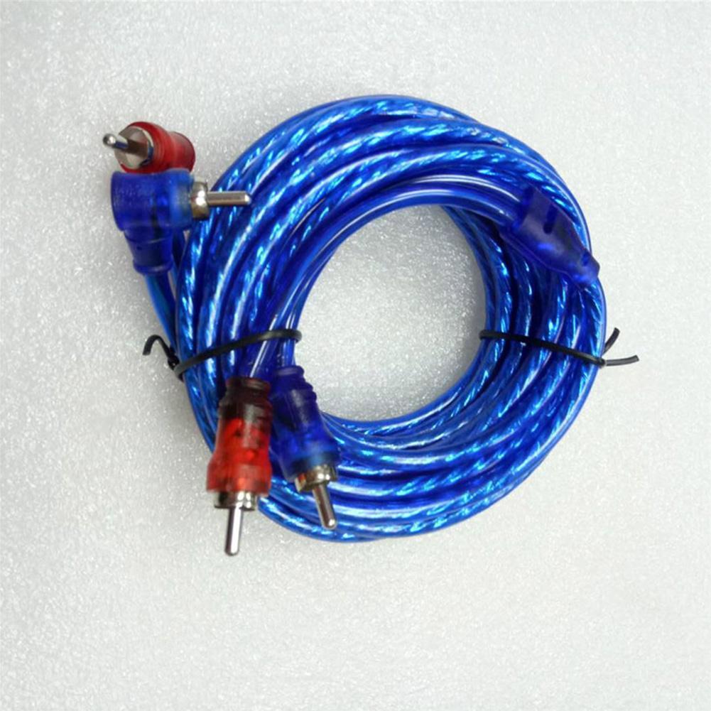 60 AMP Fuse Holder 8GA Power Cable Subwoofer Speaker Amplifier Installation Car Power Cable Wires RCA Wiring Wire Audio Kit