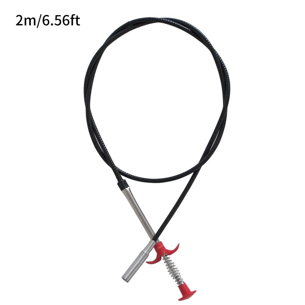 3 Pack Plumbing Drain Snake Clogged Drains Snake Auger Hair Clog Remover Shower Toilet Sink Cleaner Bath Kitchen Clean Tools