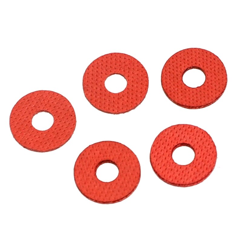 11UB 100Pcs Insulation Red Steel Paper Fast bar Paper Gasket Screw Insulation Gasket Fiber Main Board Insulation Washer
