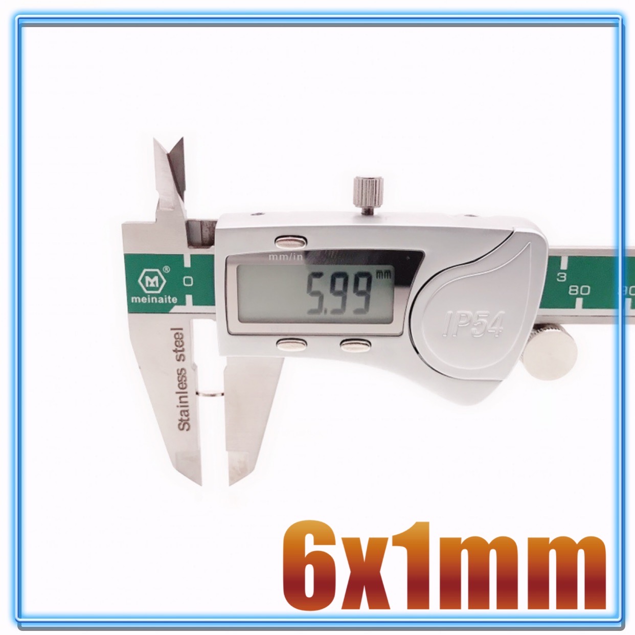 20 ~ 5000 stk 6 x 1 mm tynde neodym stærke magneter 6mm x 1mm permanente små runde magneter 6 x 1mm kraftige magnetiske magneter 6*1 mm n35