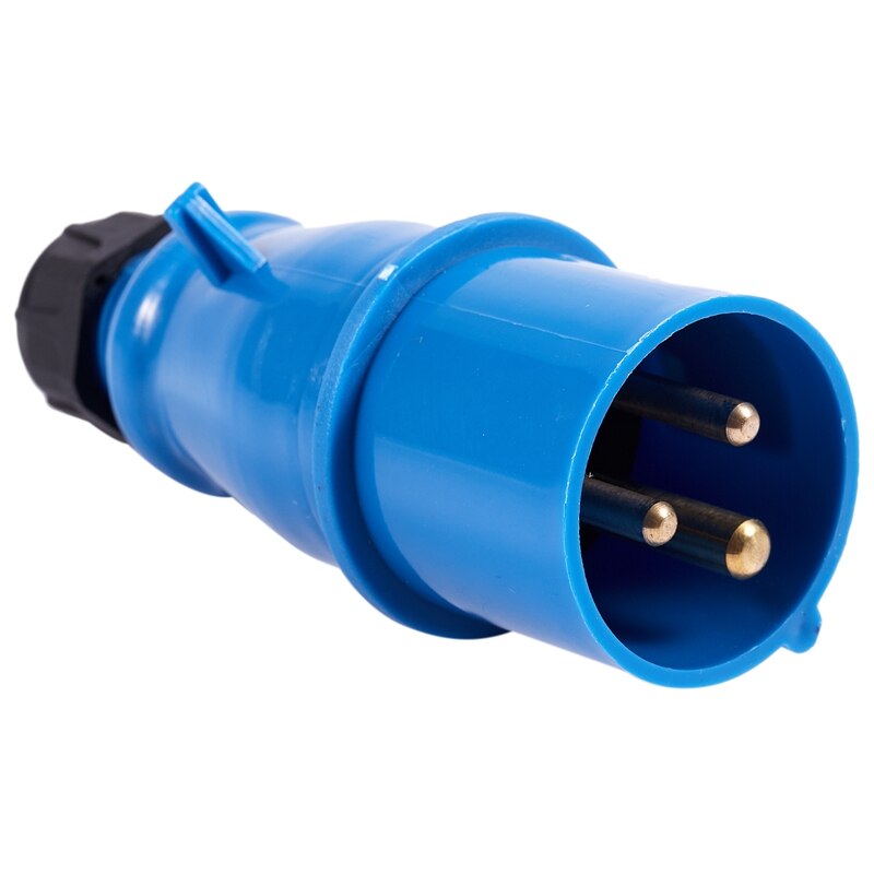 Vanntett iec 309-2 2p+ e industristøpsel  ac 220-240v 16a amp