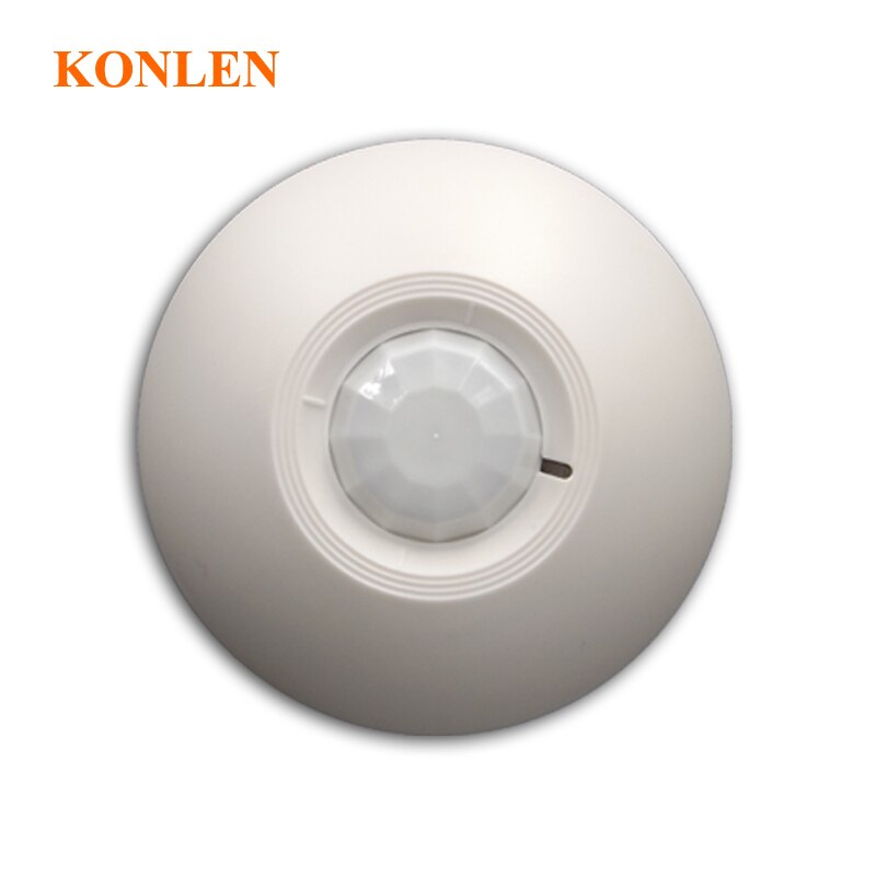 12V con cable del Sensor de movimiento PIR Detector para techo de 360 grados infrarrojo de detección de movimiento N.O N.C salida de señal de alambre de sistema de alarma: 1 Piece
