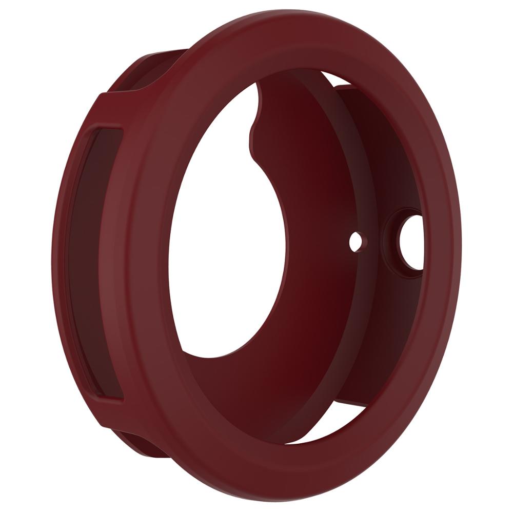 Soft Protector Cover Case For Garmin vivoactive 3/Element Soft Silicone Protective Frame Skin Shell Cover For Vivoactive3 Case: Red / For Vivoactive 3