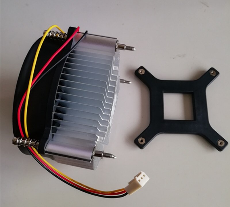 Aluminium Heat Sink Cooling Fan 50W 100W High Power Led Light 95*95*55mm