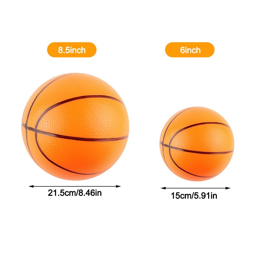 Sports Matches Training Beach Balls Rubber Inflatable Small Basketball Toy Outdoor Games Elastic Balls Kids